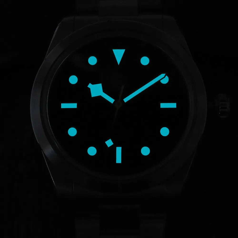 San Martin 38mm Snowflake Hands Explore Watch SN0107-G6