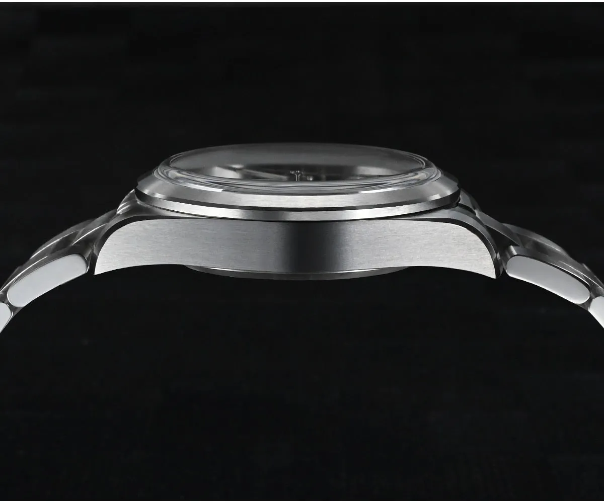 San Martin 38mm Snowflake Hands Explore Watch SN0107-G6