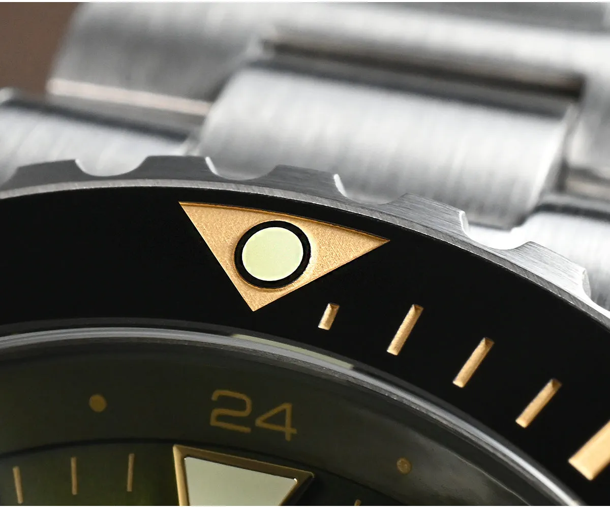 San Martin 39mm Diver GMT Watch SN0136
