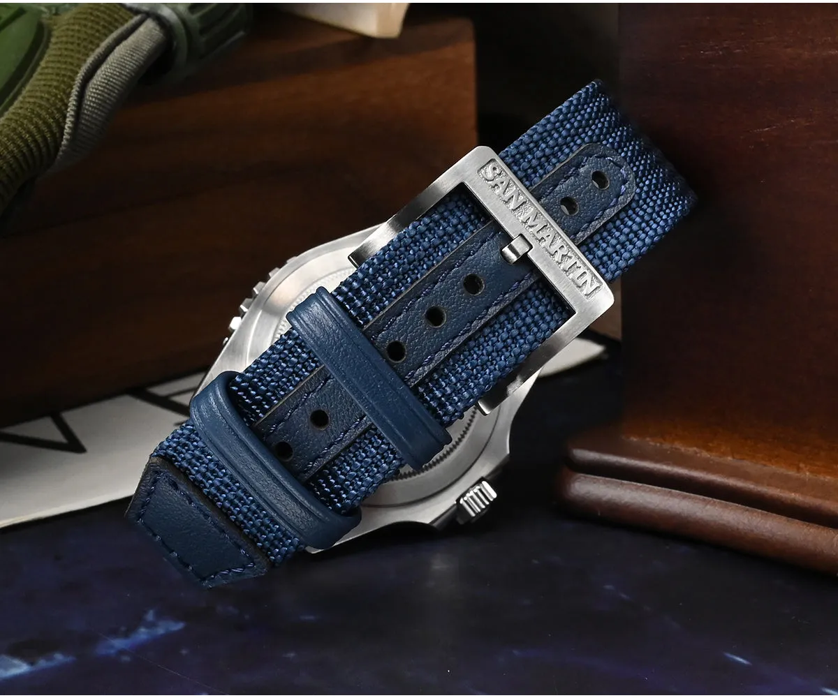 San Martin 39mm Diver GMT Watch SN0136