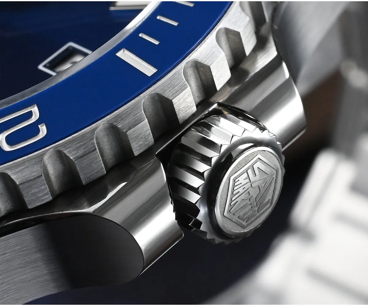 San Martin 39mm Diver GMT Watch SN0136