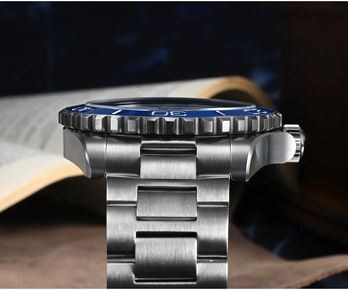 San Martin 39mm Diver GMT Watch SN0136