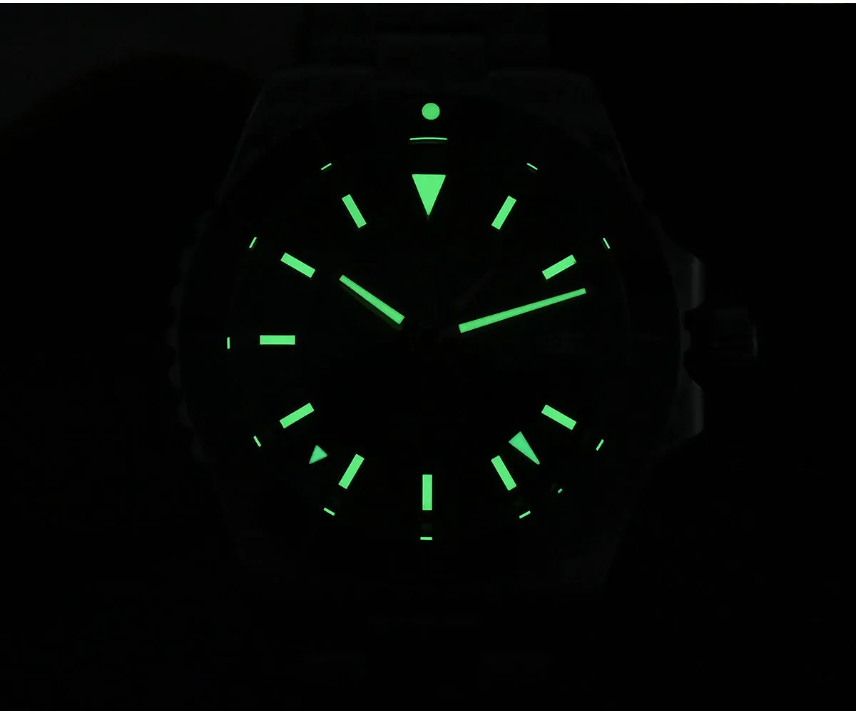 San Martin 39mm Diver GMT Watch SN0136