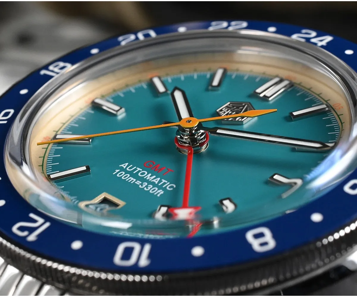 San Martin Original Design NH34 GMT Watch SN0116