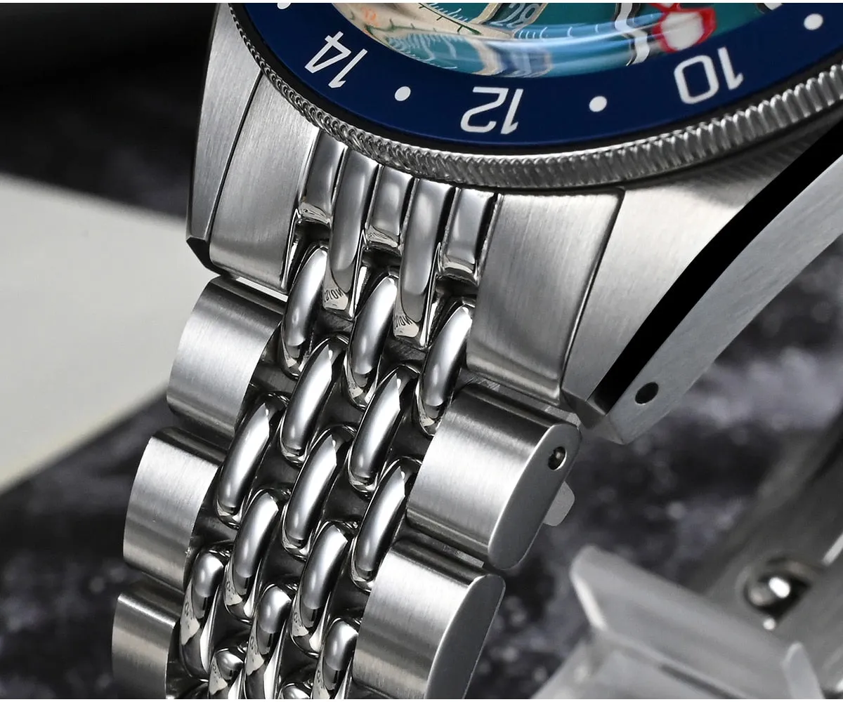 San Martin Original Design NH34 GMT Watch SN0116