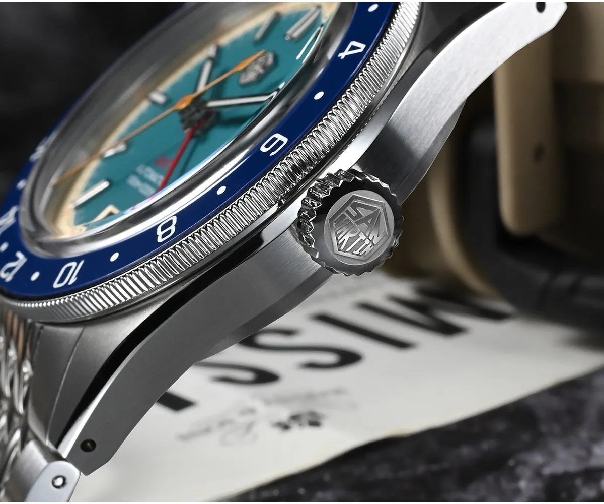 San Martin Original Design NH34 GMT Watch SN0116