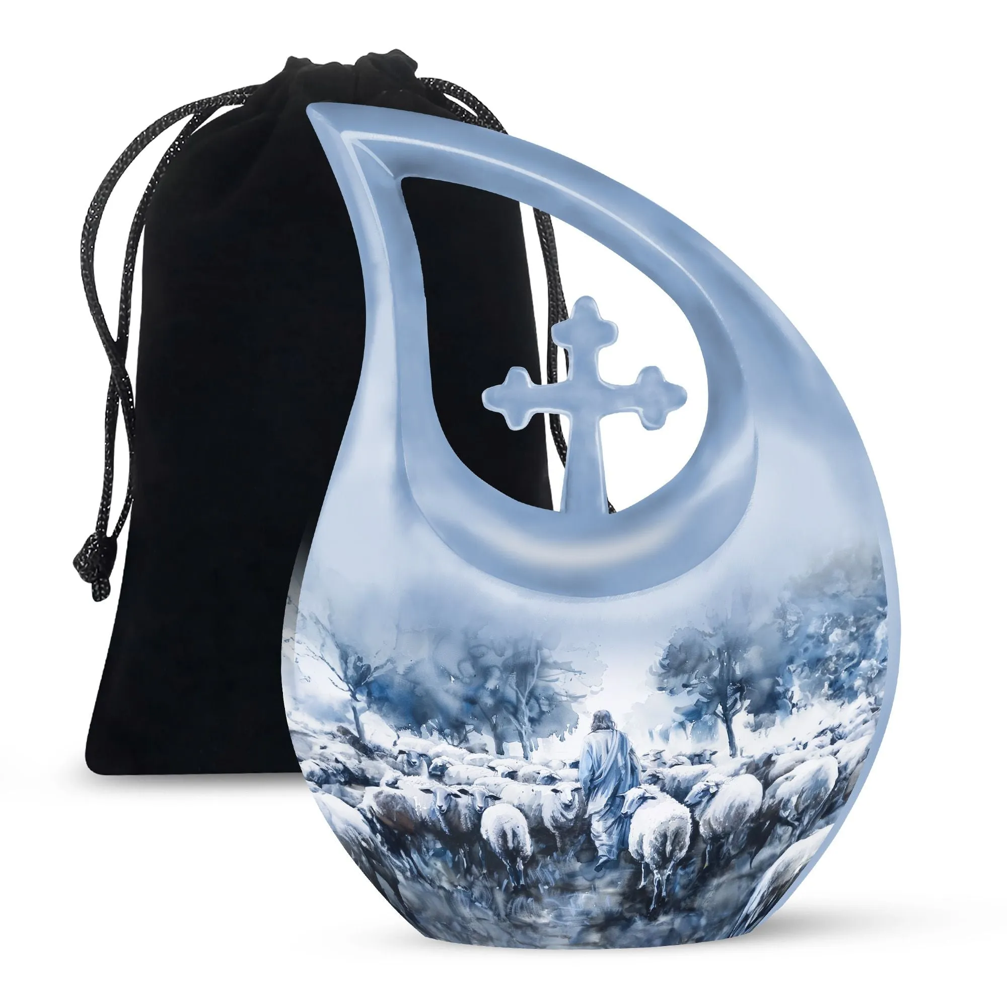 Shepherd Urn: Perfect Memorials Cremation Urn For Human Ashes
