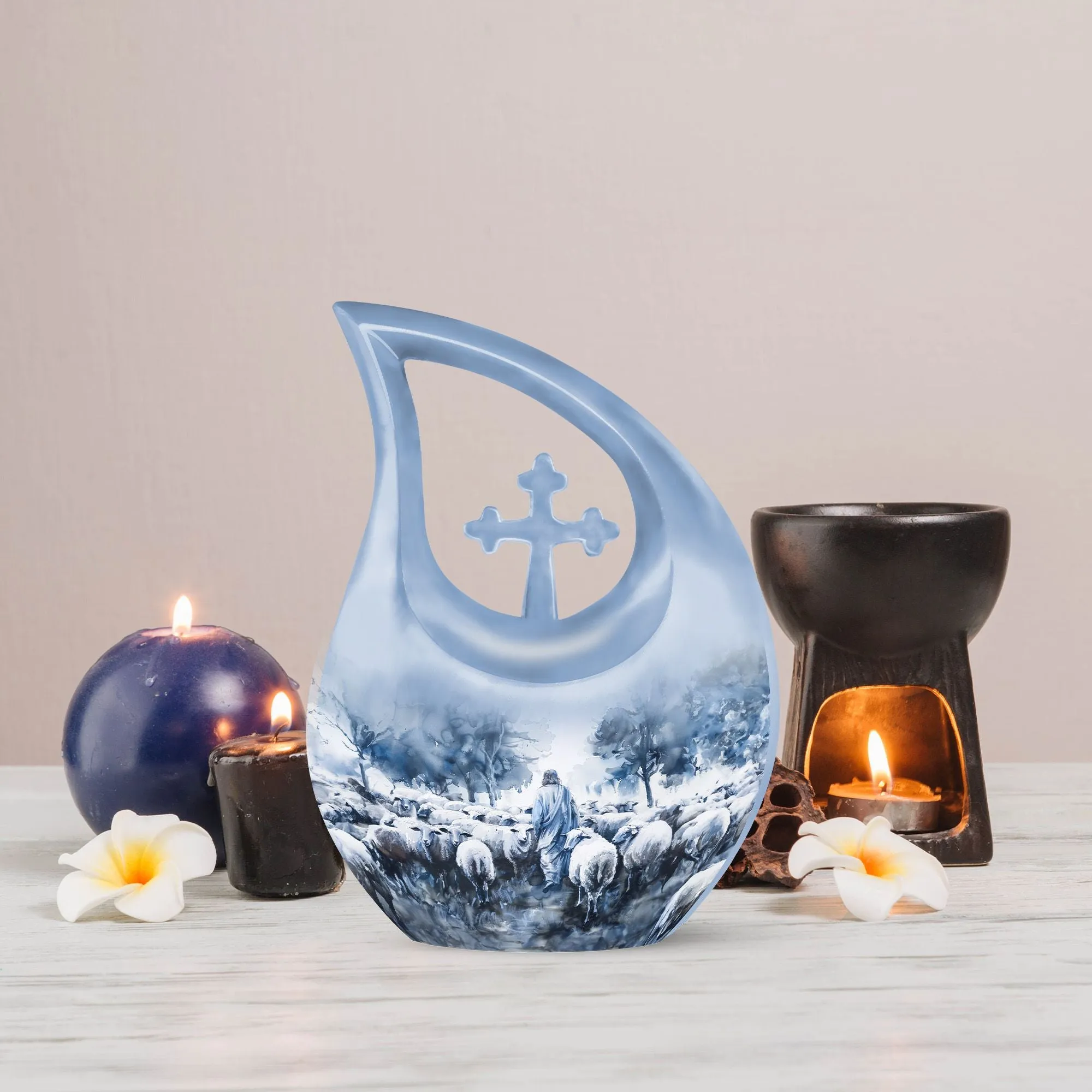 Shepherd Urn: Perfect Memorials Cremation Urn For Human Ashes
