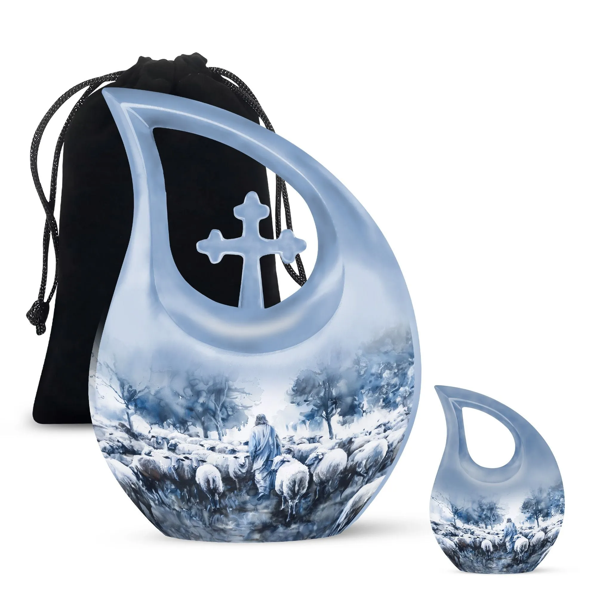 Shepherd Urn: Perfect Memorials Cremation Urn For Human Ashes