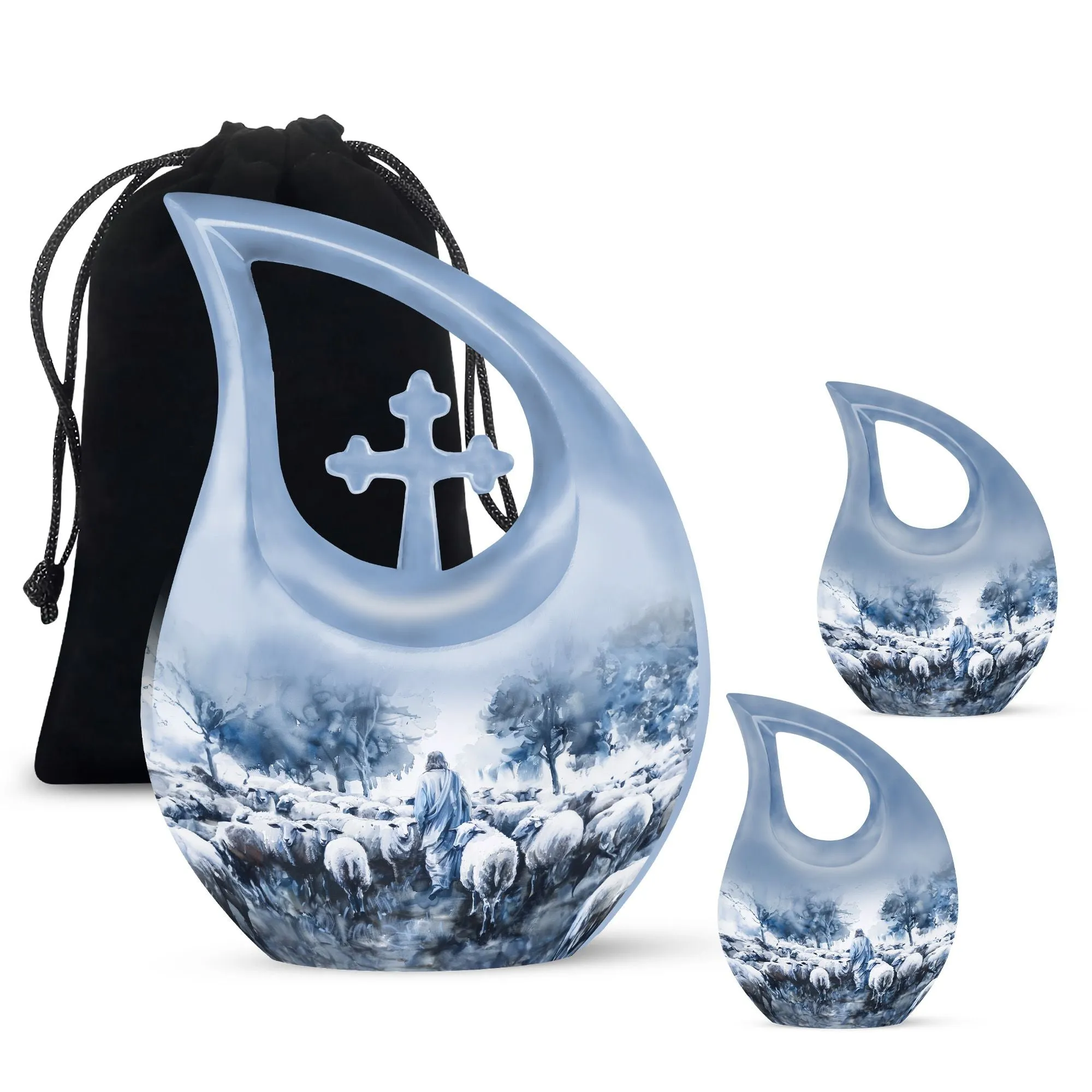 Shepherd Urn: Perfect Memorials Cremation Urn For Human Ashes