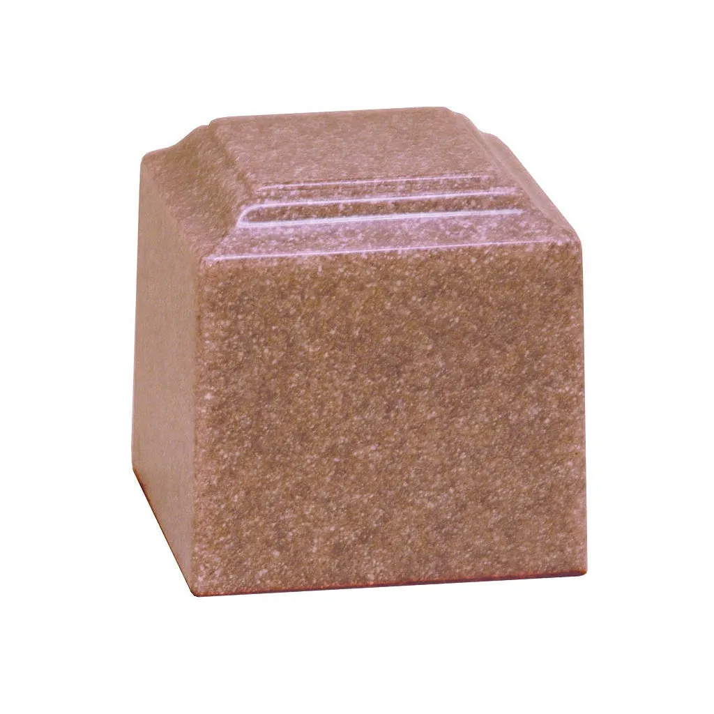 SMALL Cultured Granite Urn - BAHAMA