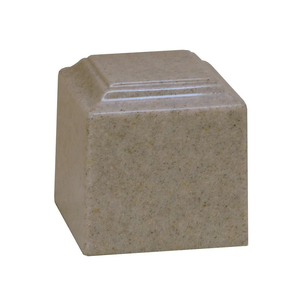SMALL Cultured Granite Urn - BAHAMA