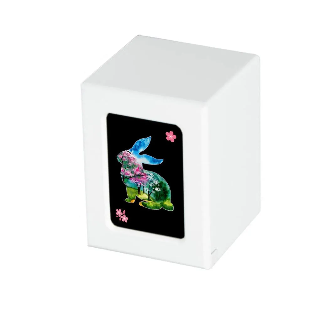 SMALL PY06 Photo Frame Urn - Blossom Rabbit