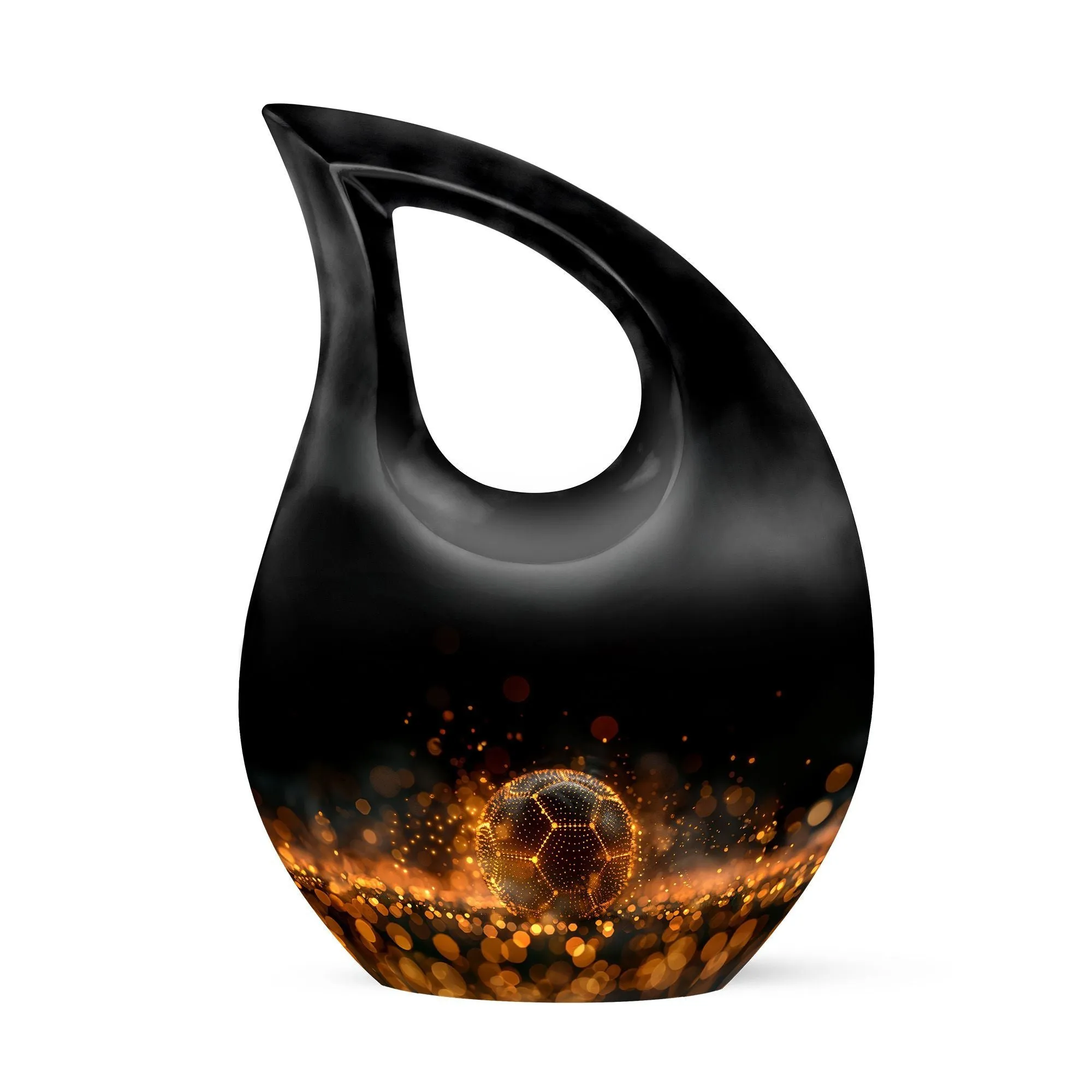 Soccer Legacy - Custom Mom Memory - Premium Memorial Ashes Holder