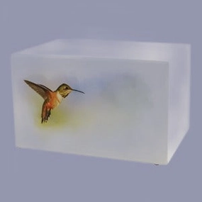 Somerset Hummingbird, MDF Cremation Urn