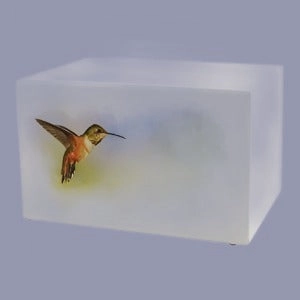 Somerset Hummingbird, MDF Cremation Urn