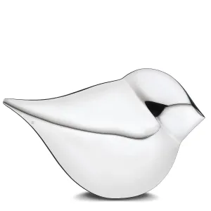 Soul Bird Brass Cremation Urn Sculpture in Silver (Female)