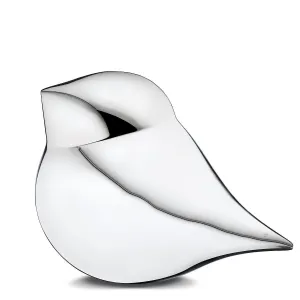 Soul Bird Brass Cremation Urn Sculpture in Silver (Male)