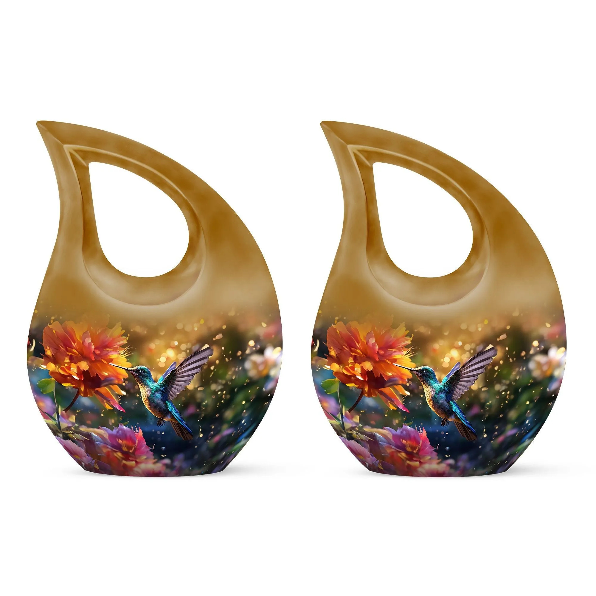 Soulful Harmony - Humming Birds Urn For Lasting Memories