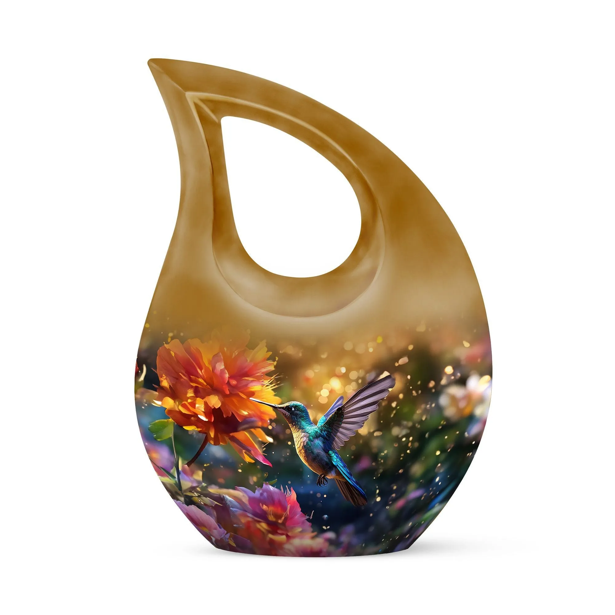 Soulful Harmony - Humming Birds Urn For Lasting Memories
