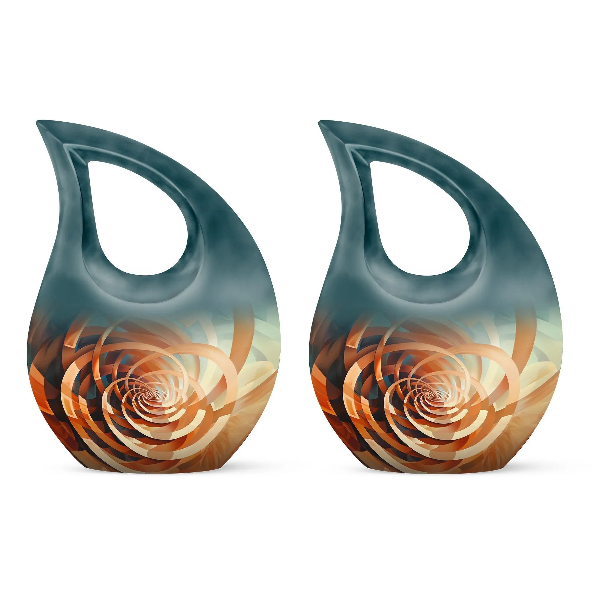 Spiral  Urn -  Memorial Cremation Urn For Ashes