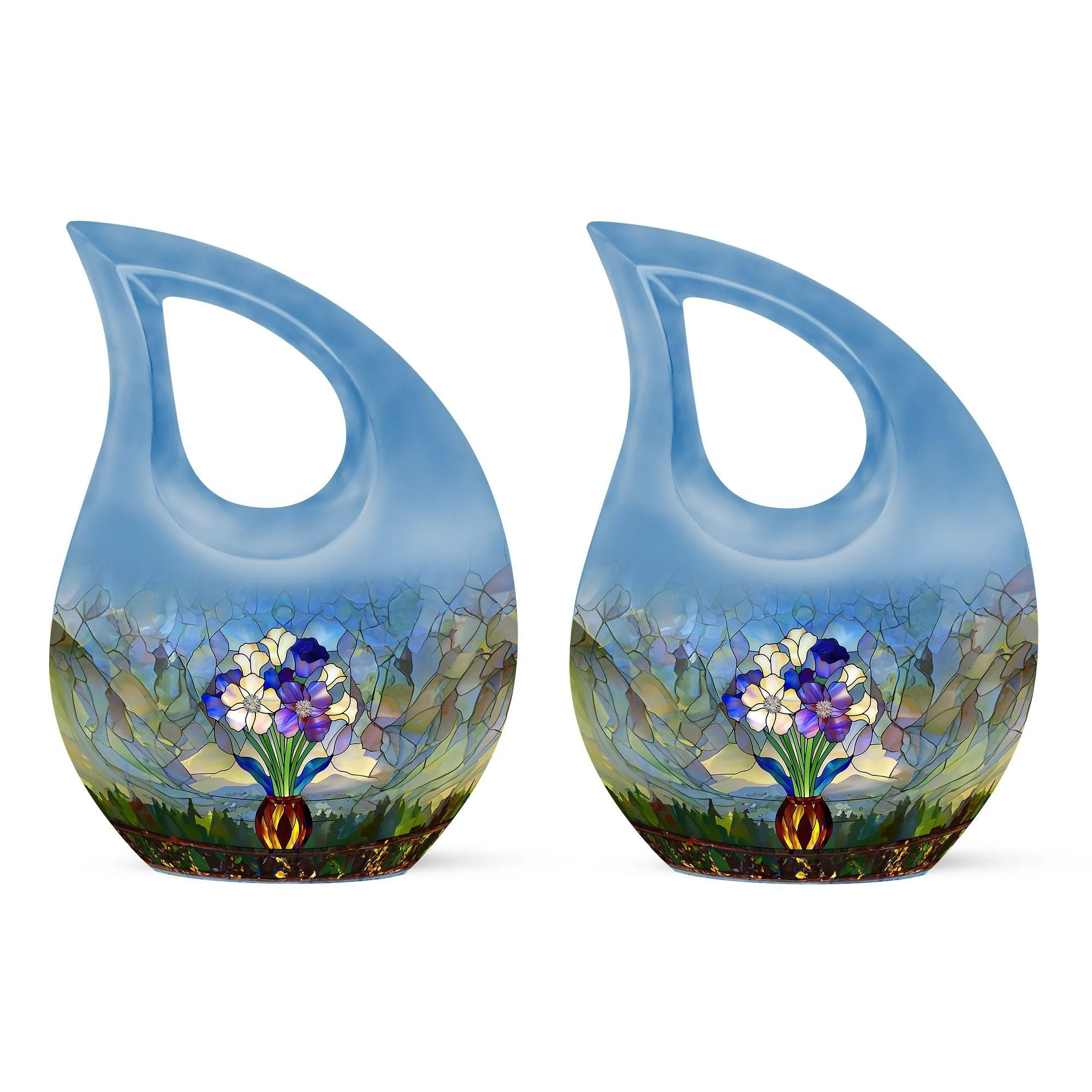 Stained Glass Urn: Premium Memorial Urn for Lasting Remembrance