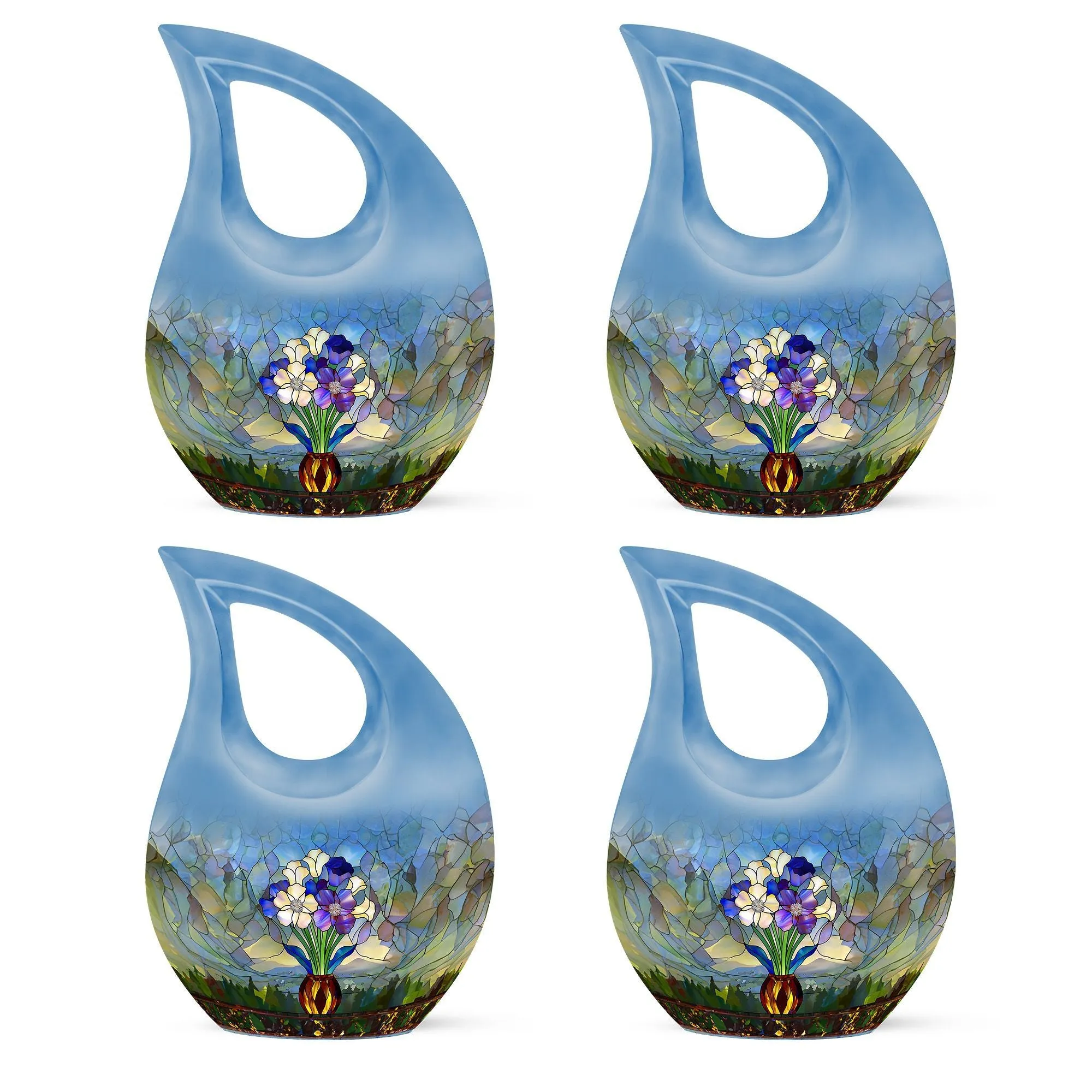Stained Glass Urn: Premium Memorial Urn for Lasting Remembrance