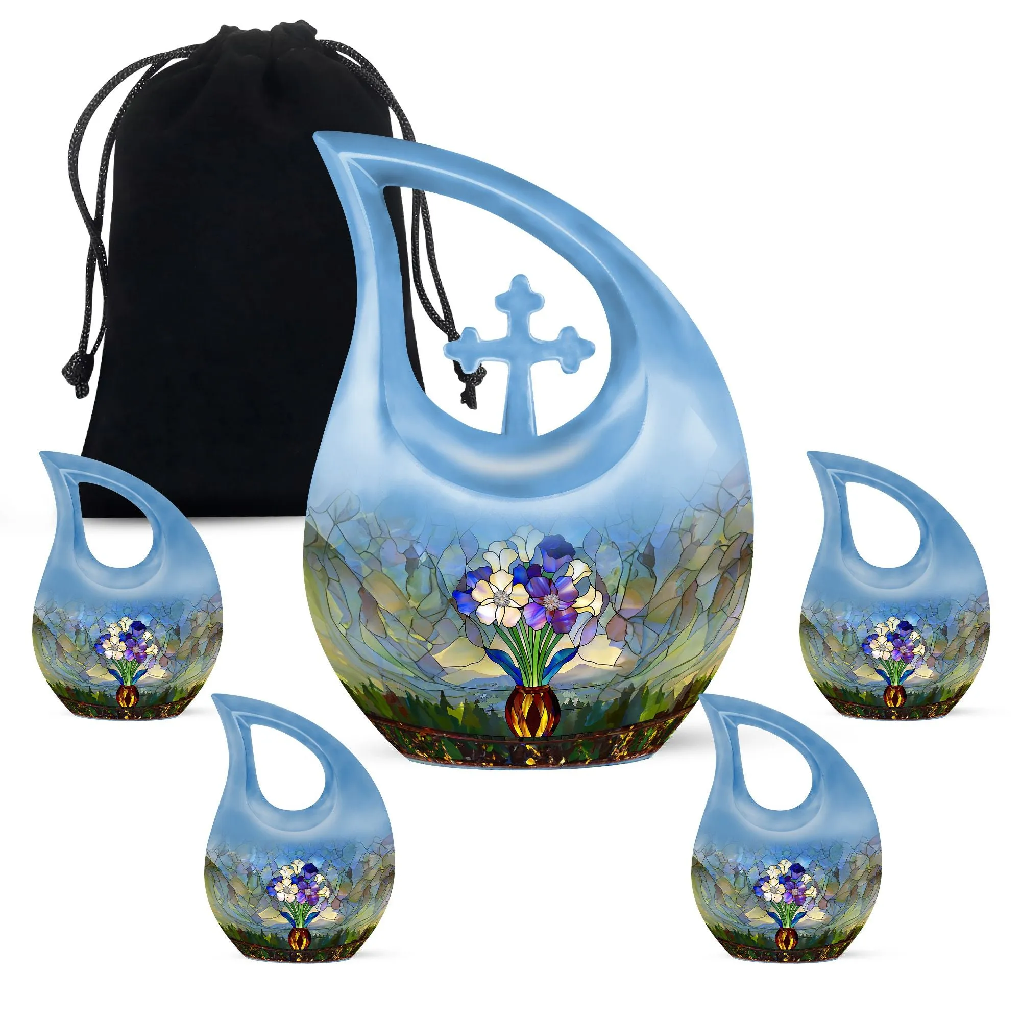 Stained Glass Urn: Premium Memorial Urn for Lasting Remembrance