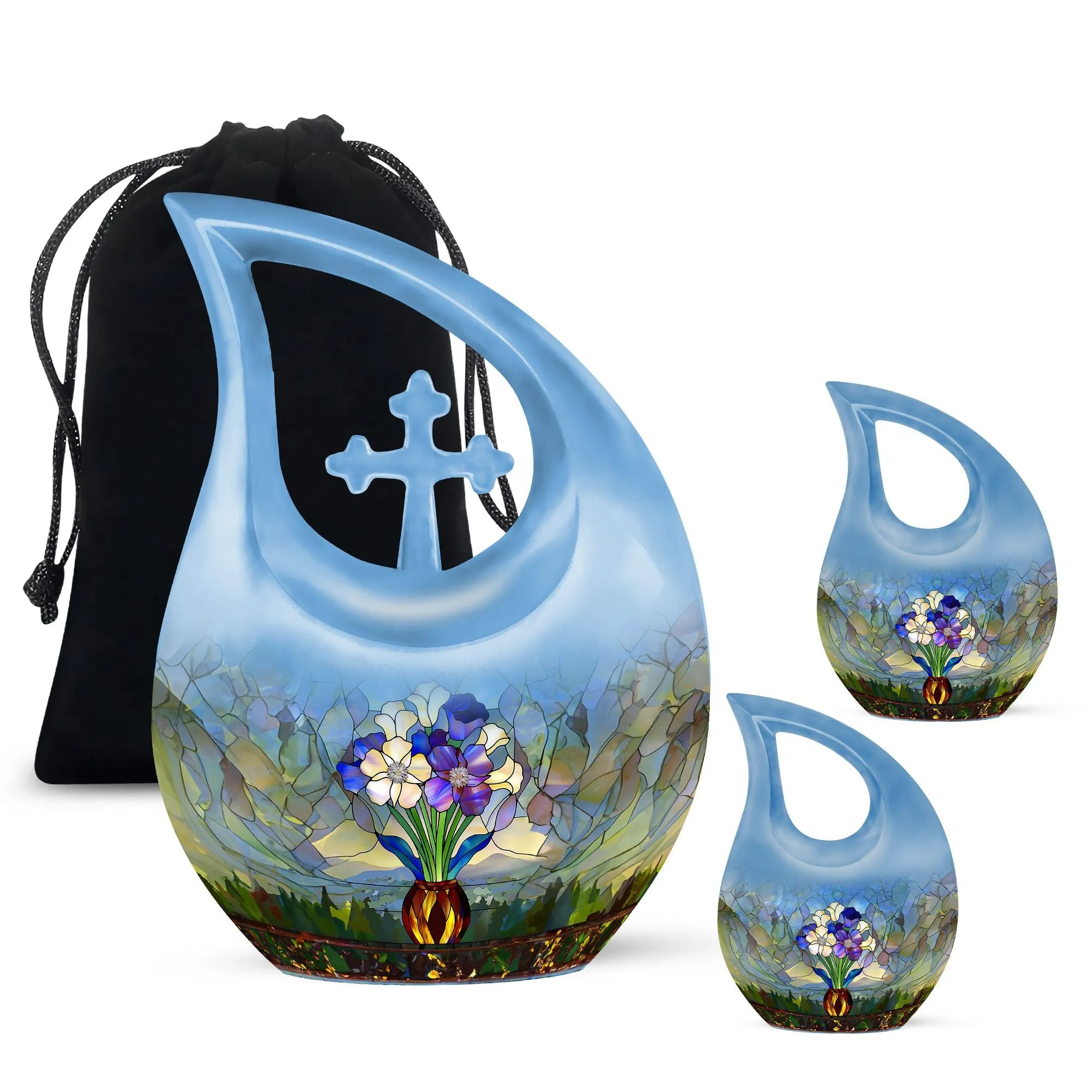 Stained Glass Urn: Premium Memorial Urn for Lasting Remembrance