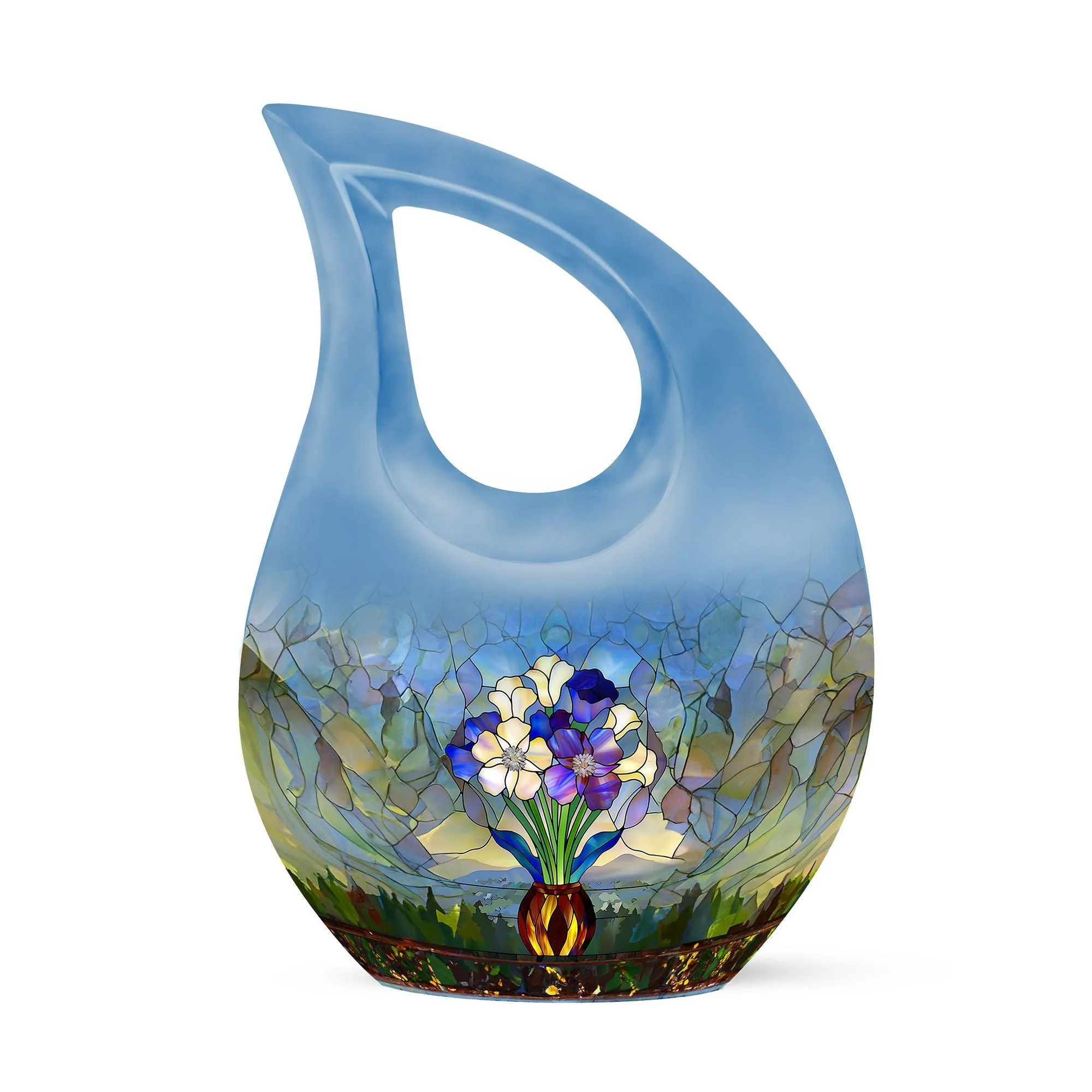 Stained Glass Urn: Premium Memorial Urn for Lasting Remembrance