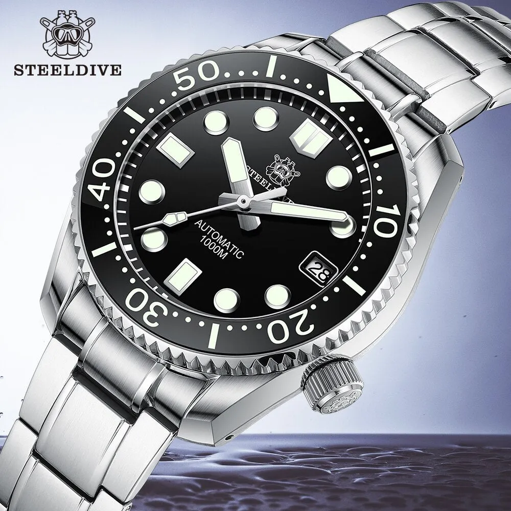 Steeldive 1968 Monobloc Mechanical Watch Men