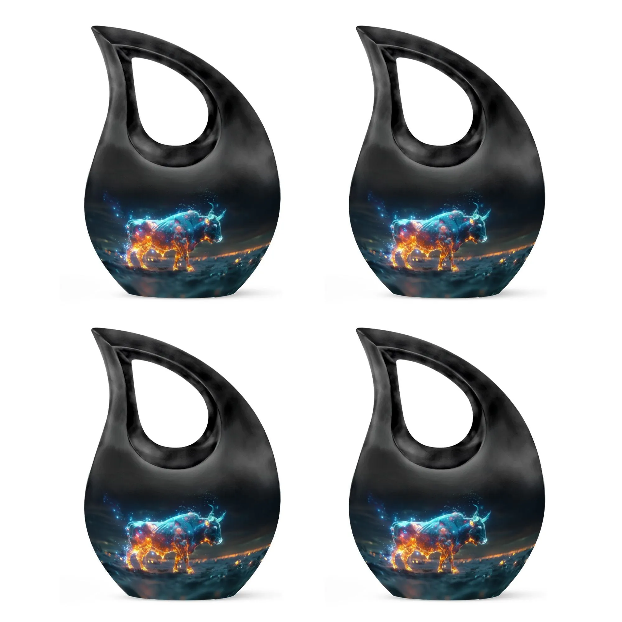 Stellar Taurus Glow Majestic Memorial Urn for Ashes