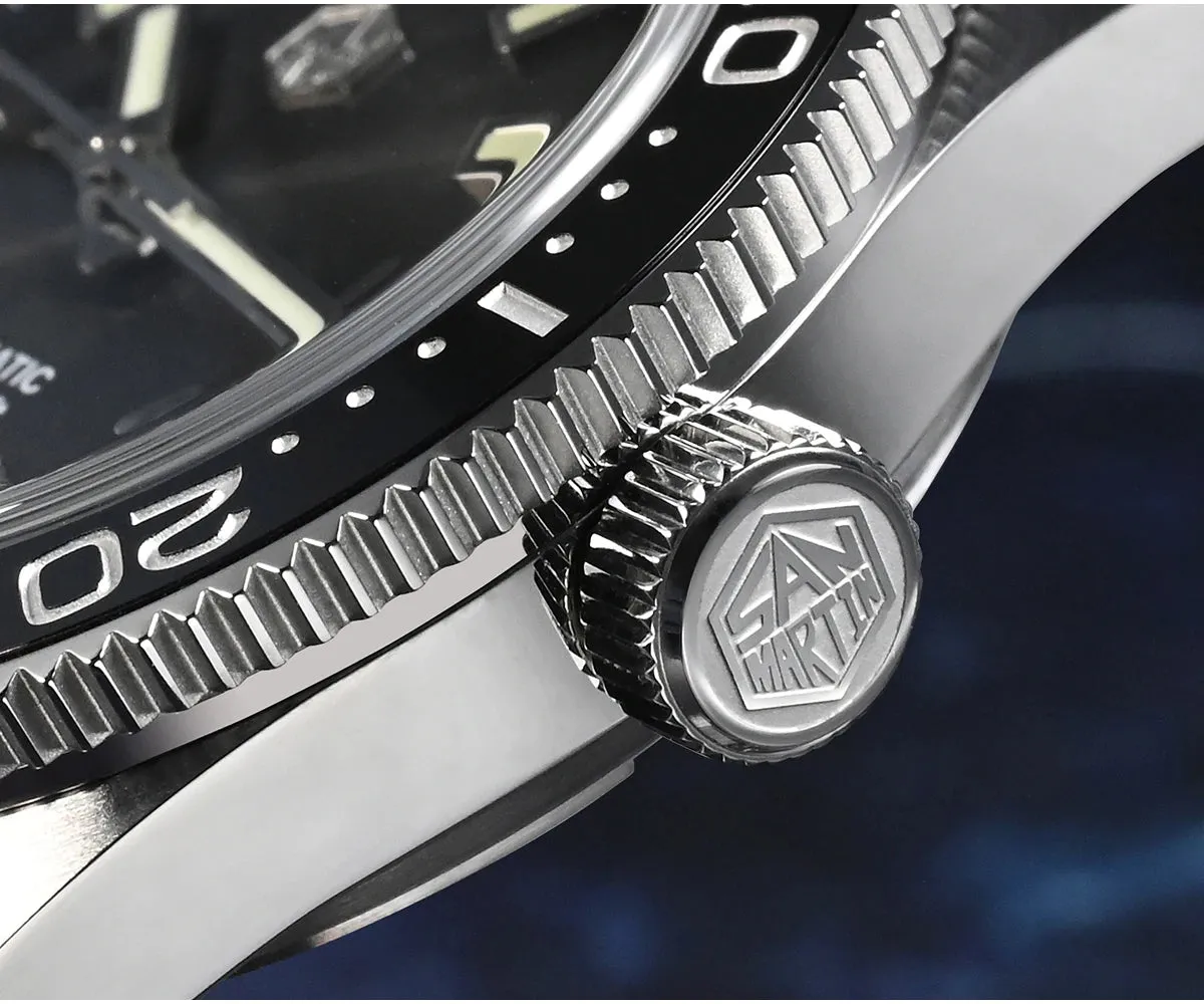 ★SuperDeals★San Martin 39mm 62mas Dive Watch SN007GB