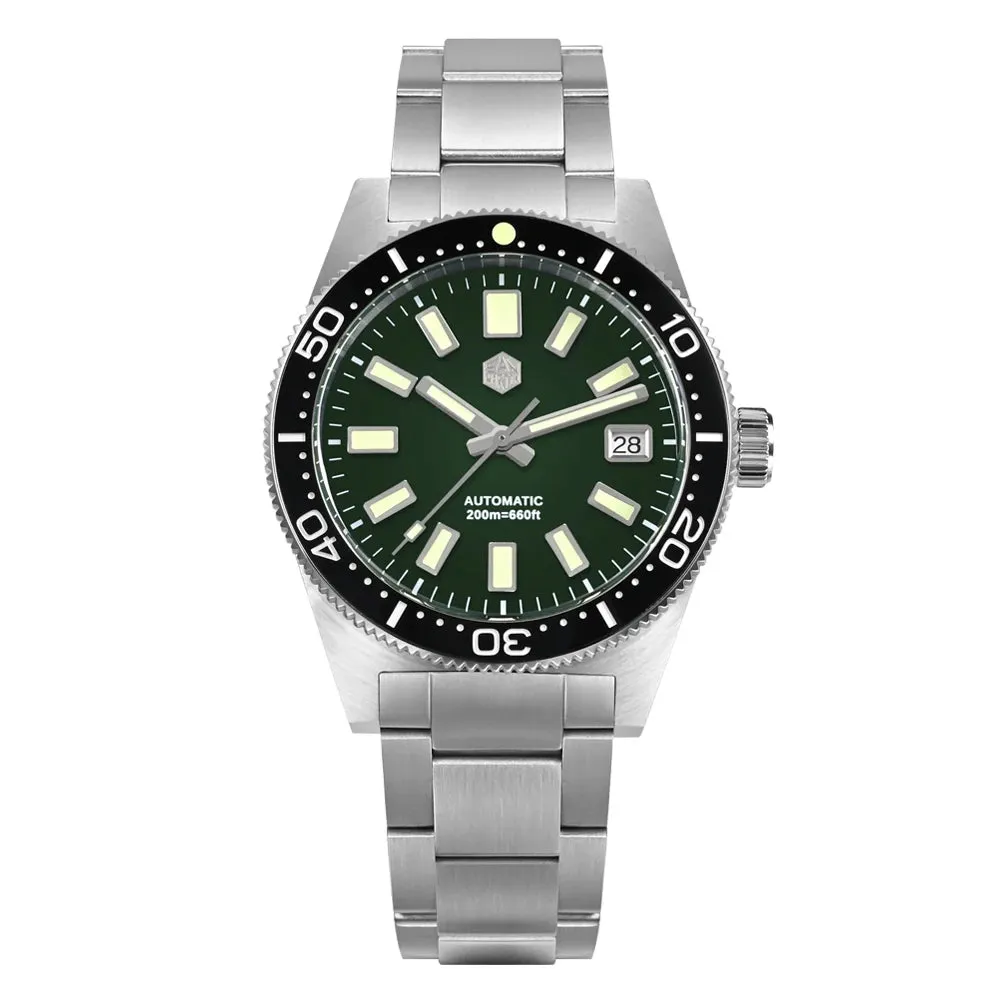★SuperDeals★San Martin 39mm 62mas Dive Watch SN007GB