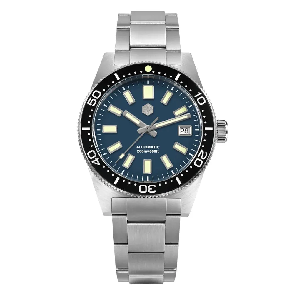 ★SuperDeals★San Martin 39mm 62mas Dive Watch SN007GB