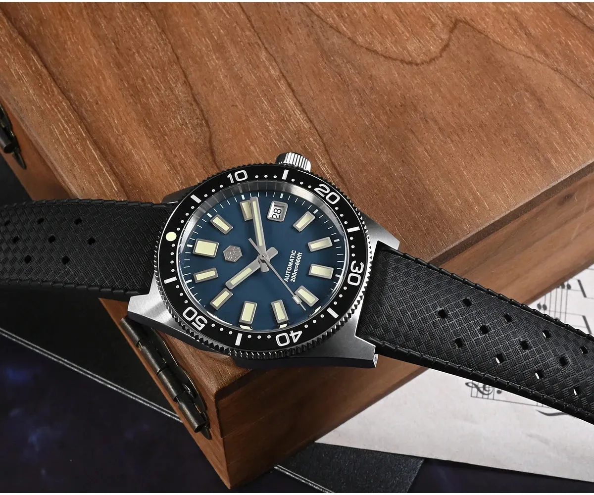 ★SuperDeals★San Martin 39mm 62mas Dive Watch SN007GB
