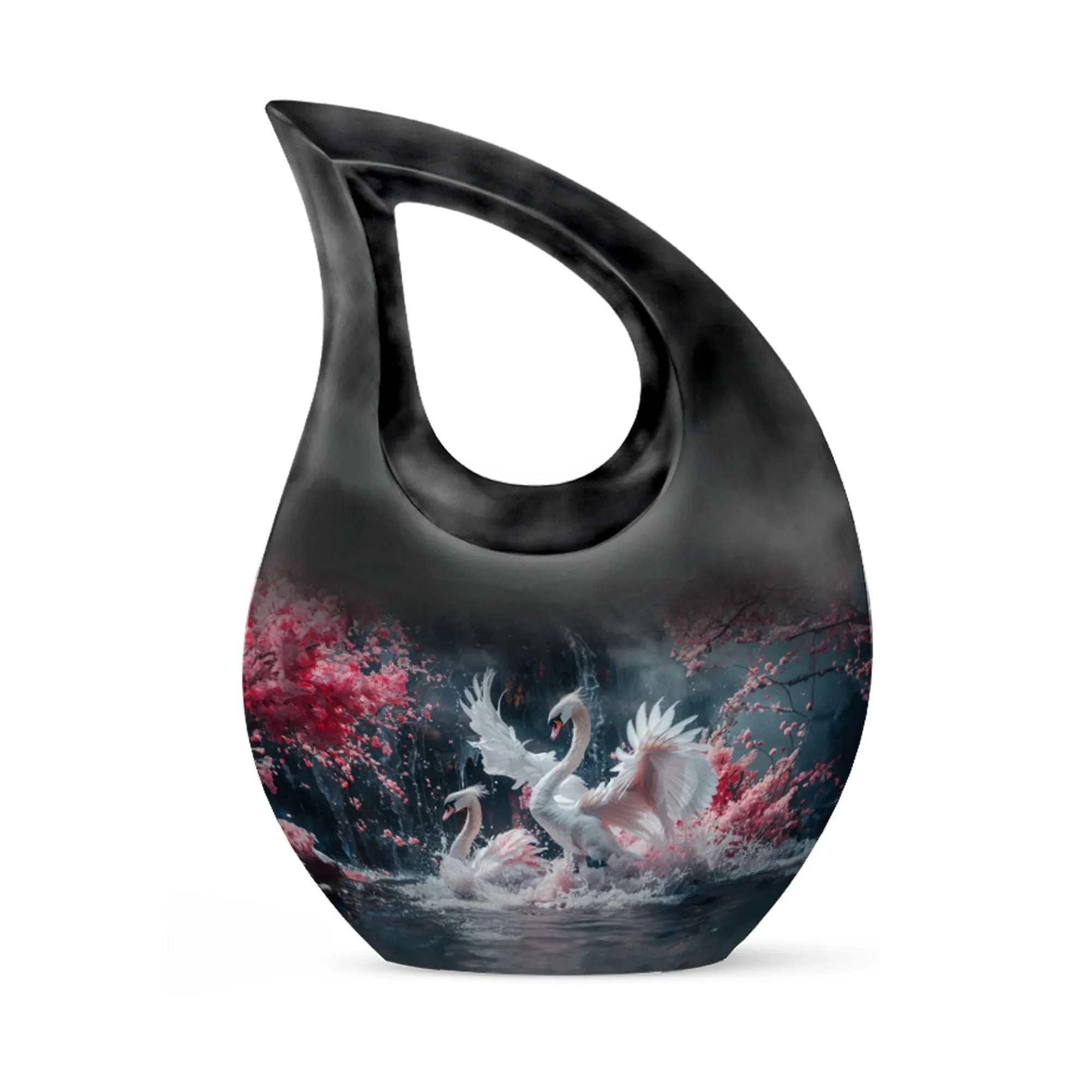 Swan Dance Tribute A Dignified Commemoration Memorial Urn