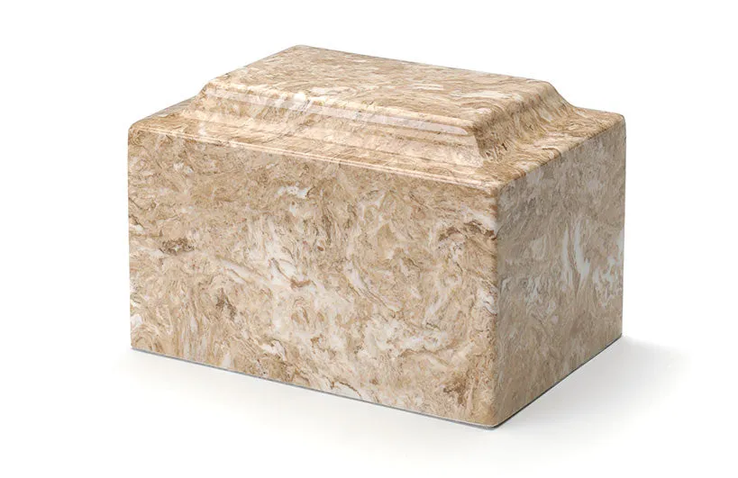 Syrocco Deluxe Cultured Marble Cremation Urn