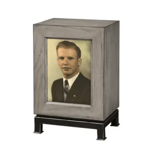 TC Howard Miller Photo Frame Urn - Metro Mantel Series