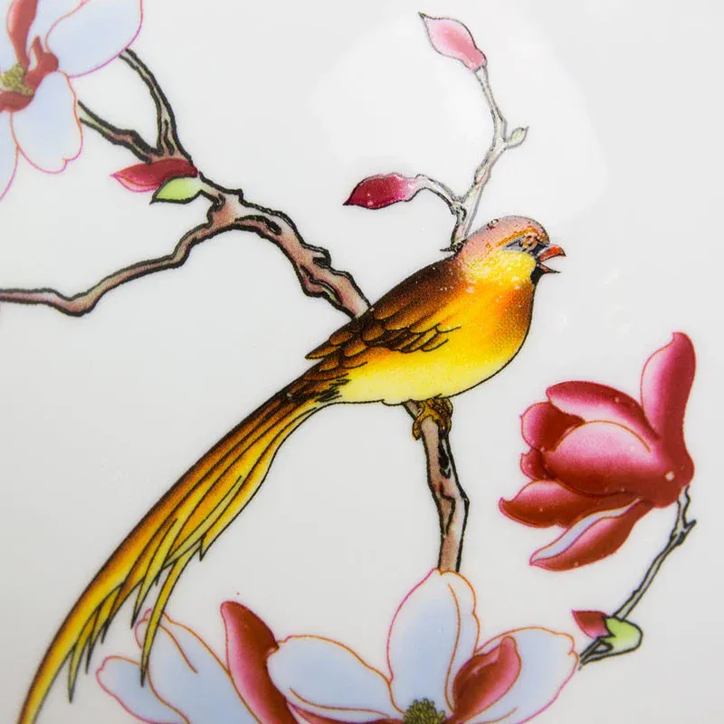 The Bianca Golden Bird Urn