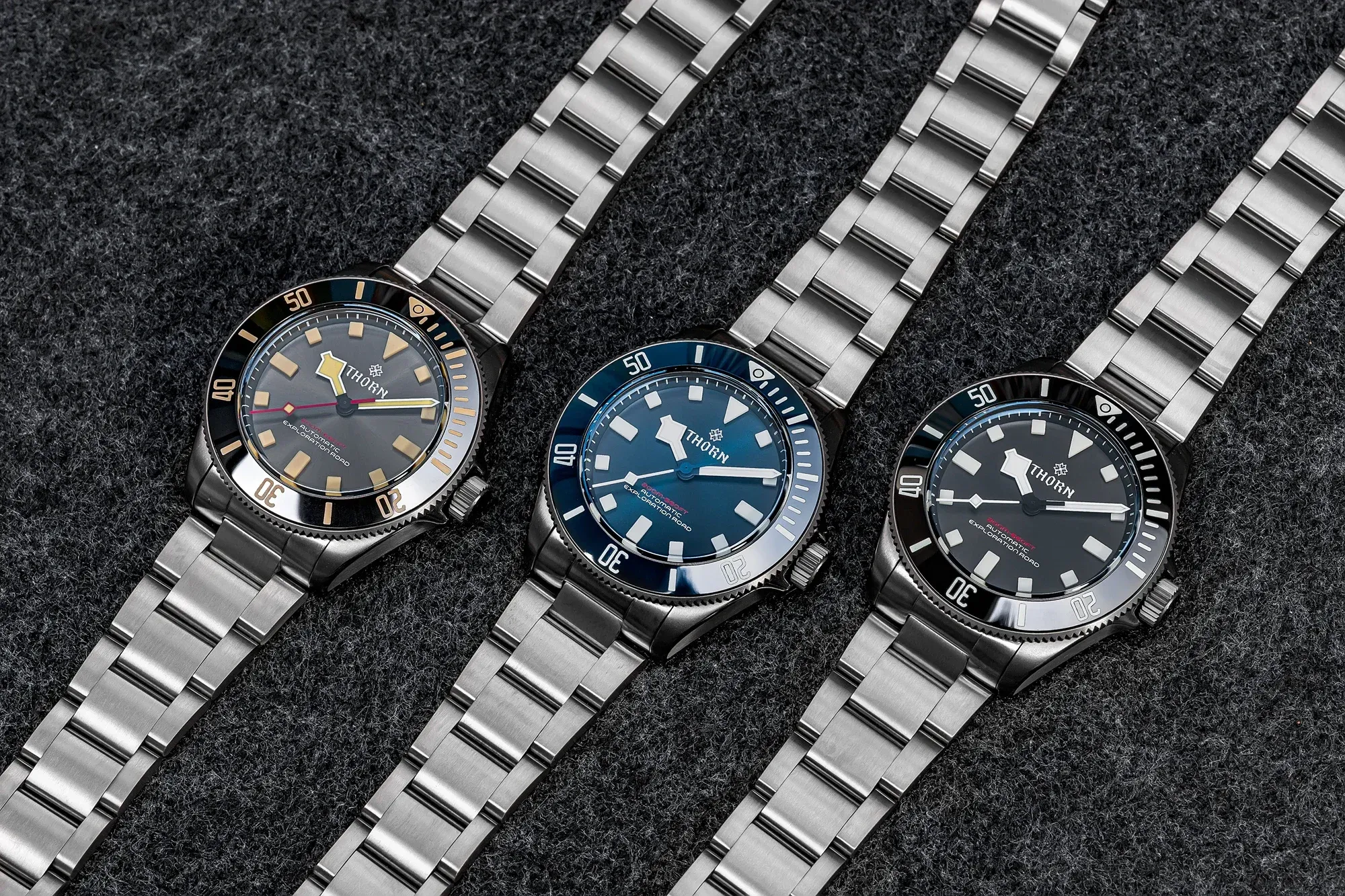 Thorn PT5000 Automatic 39mm Titanium Watch SHY036