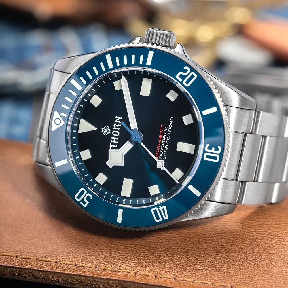 Thorn PT5000 Automatic 39mm Titanium Watch SHY036