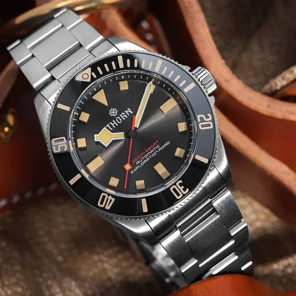 Thorn PT5000 Automatic 39mm Titanium Watch SHY036