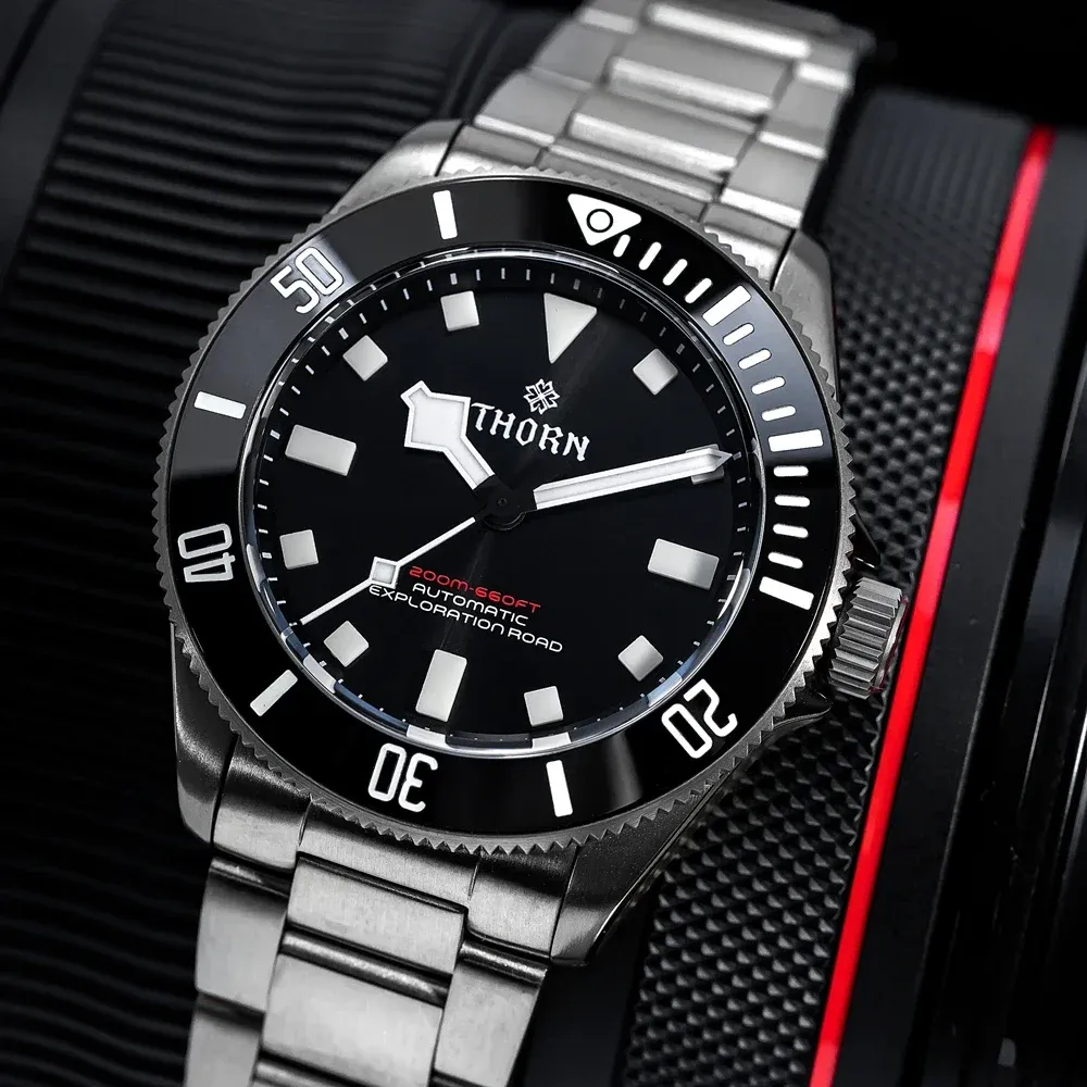 Thorn PT5000 Automatic 39mm Titanium Watch SHY036