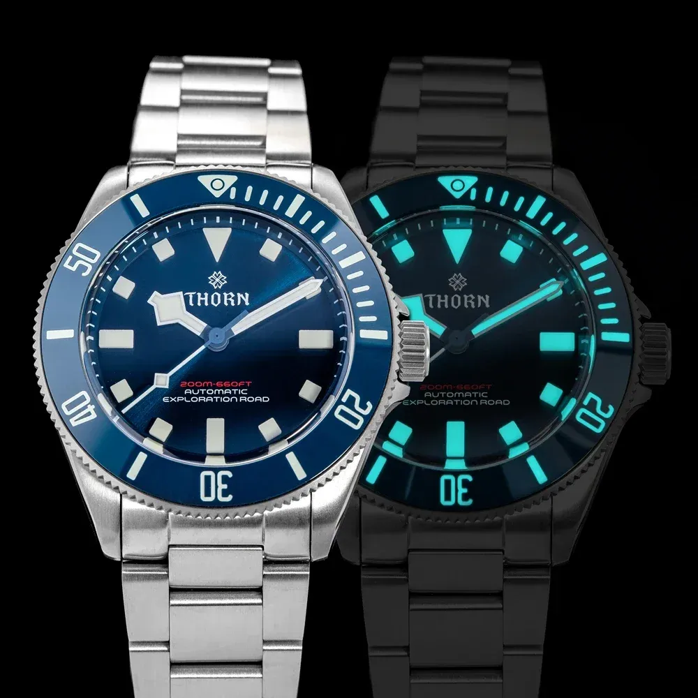 Thorn PT5000 Automatic 39mm Titanium Watch SHY036