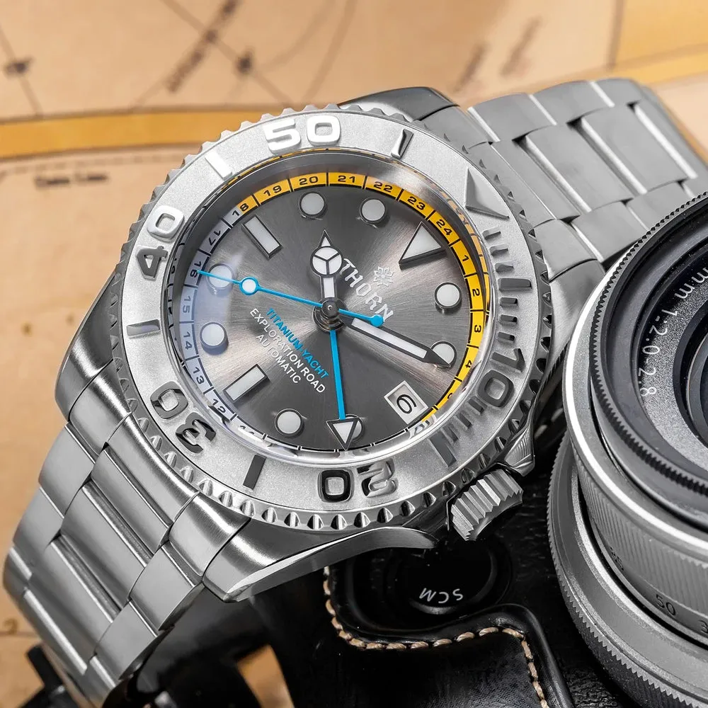 Thorn Titanium Helium Valve NH34 GMT Sub Watch