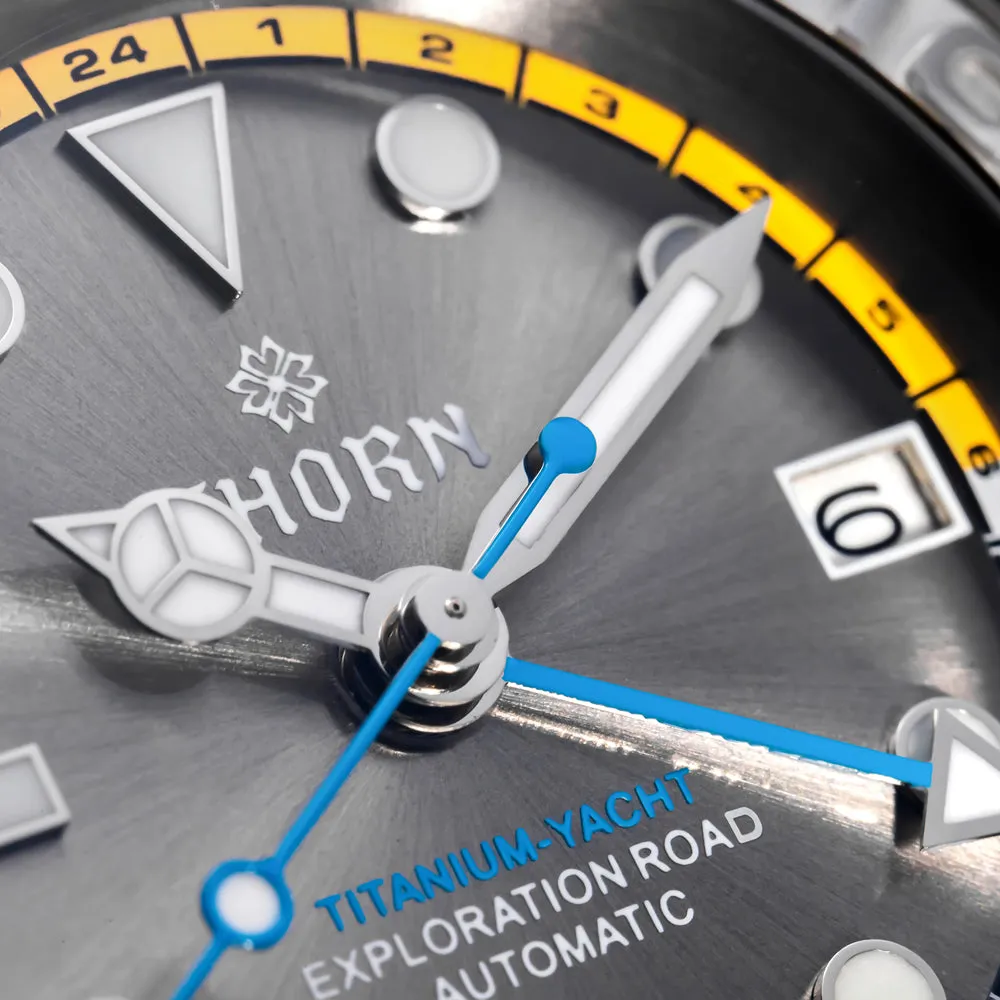 Thorn Titanium Helium Valve NH34 GMT Sub Watch