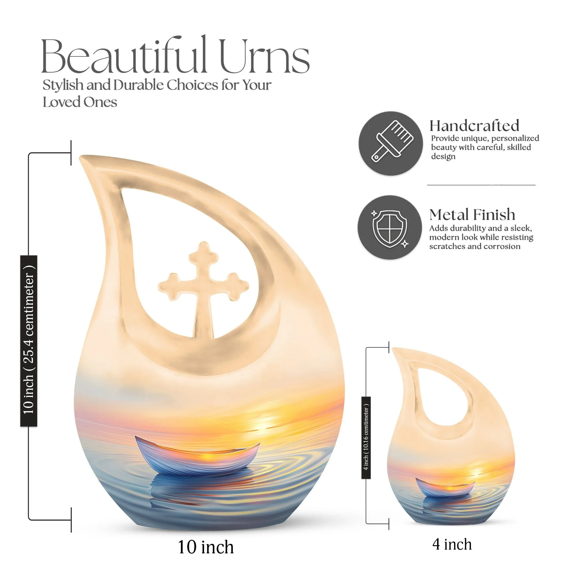 Tranquil Serenity Memorial Urn- Cremation Urn
