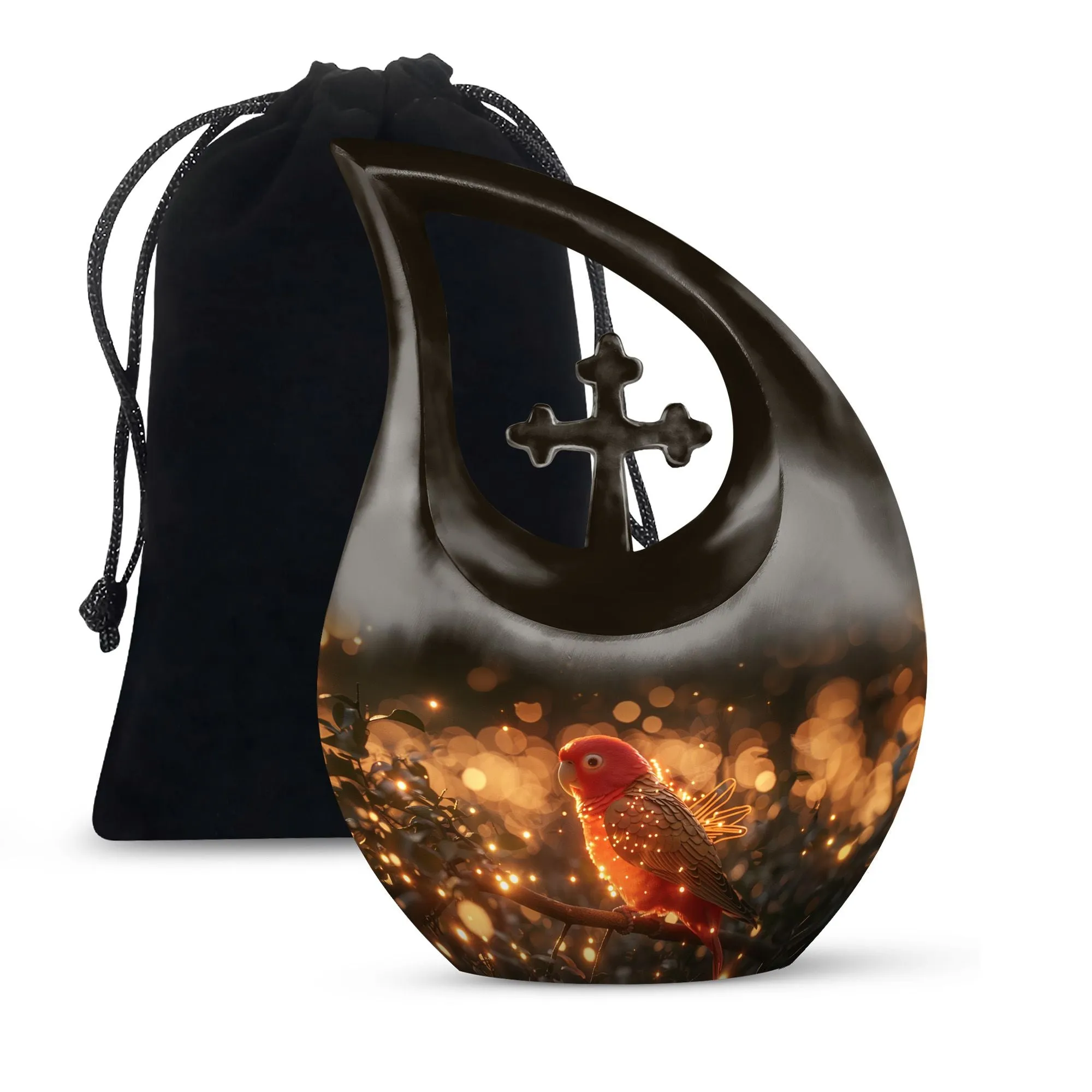 Twilight Ember Wings Cremation: A Memorable Tribute Urn