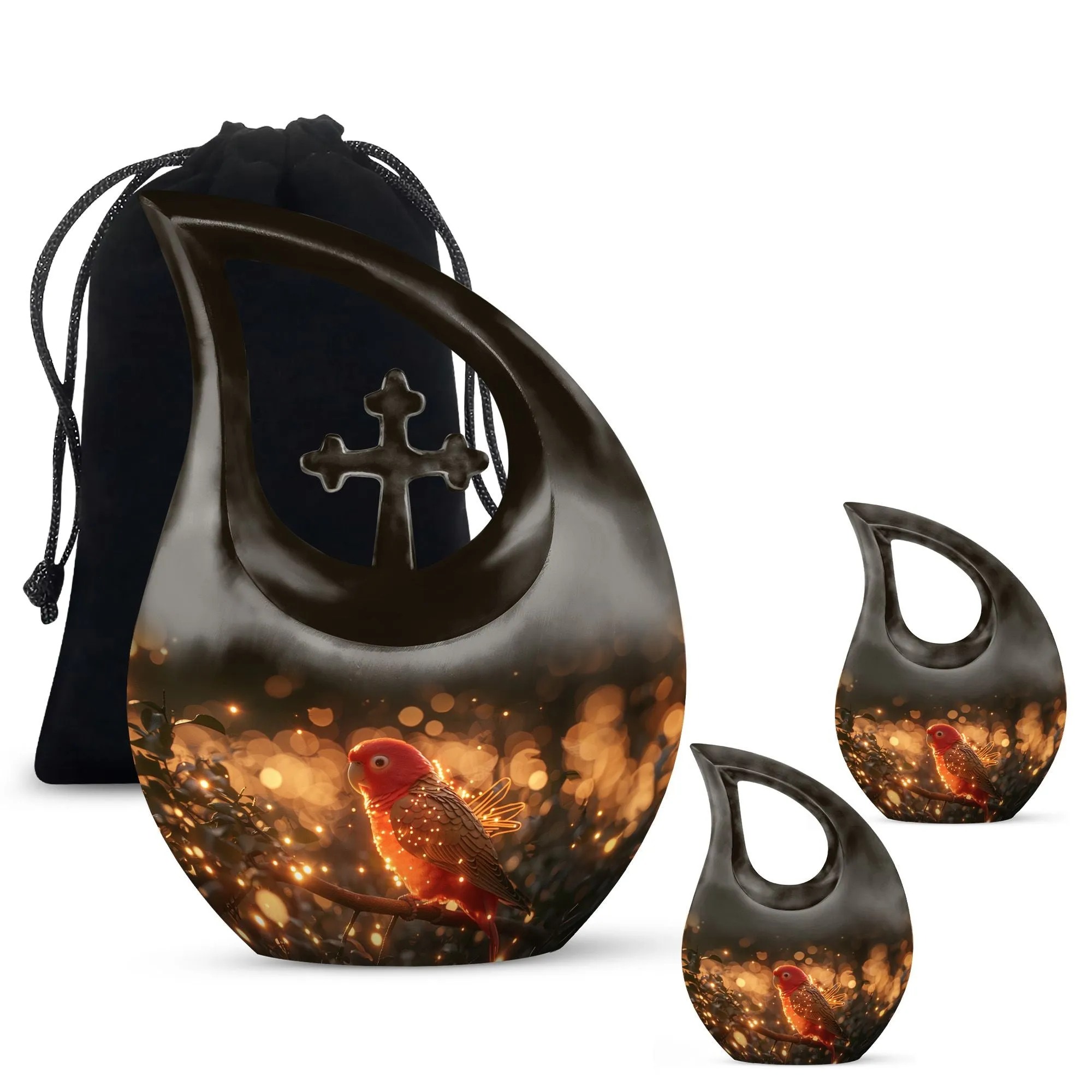 Twilight Ember Wings Cremation: A Memorable Tribute Urn